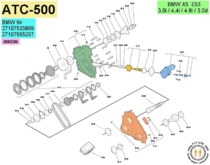 запчасти раздатки bmw atc500
